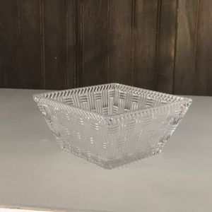 Tiffany crystal basket weave